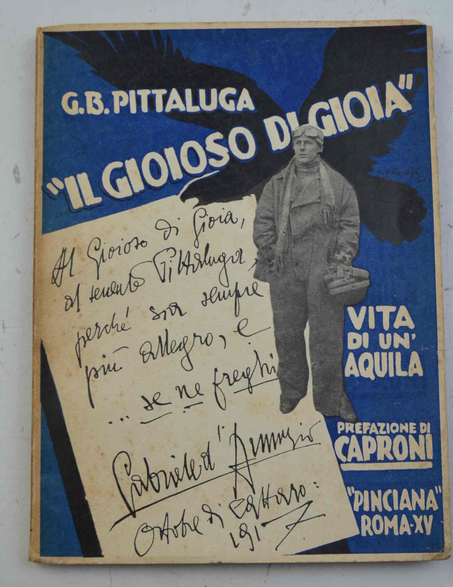 "Il gioioso di Gioia". Vita di un'aquila.
