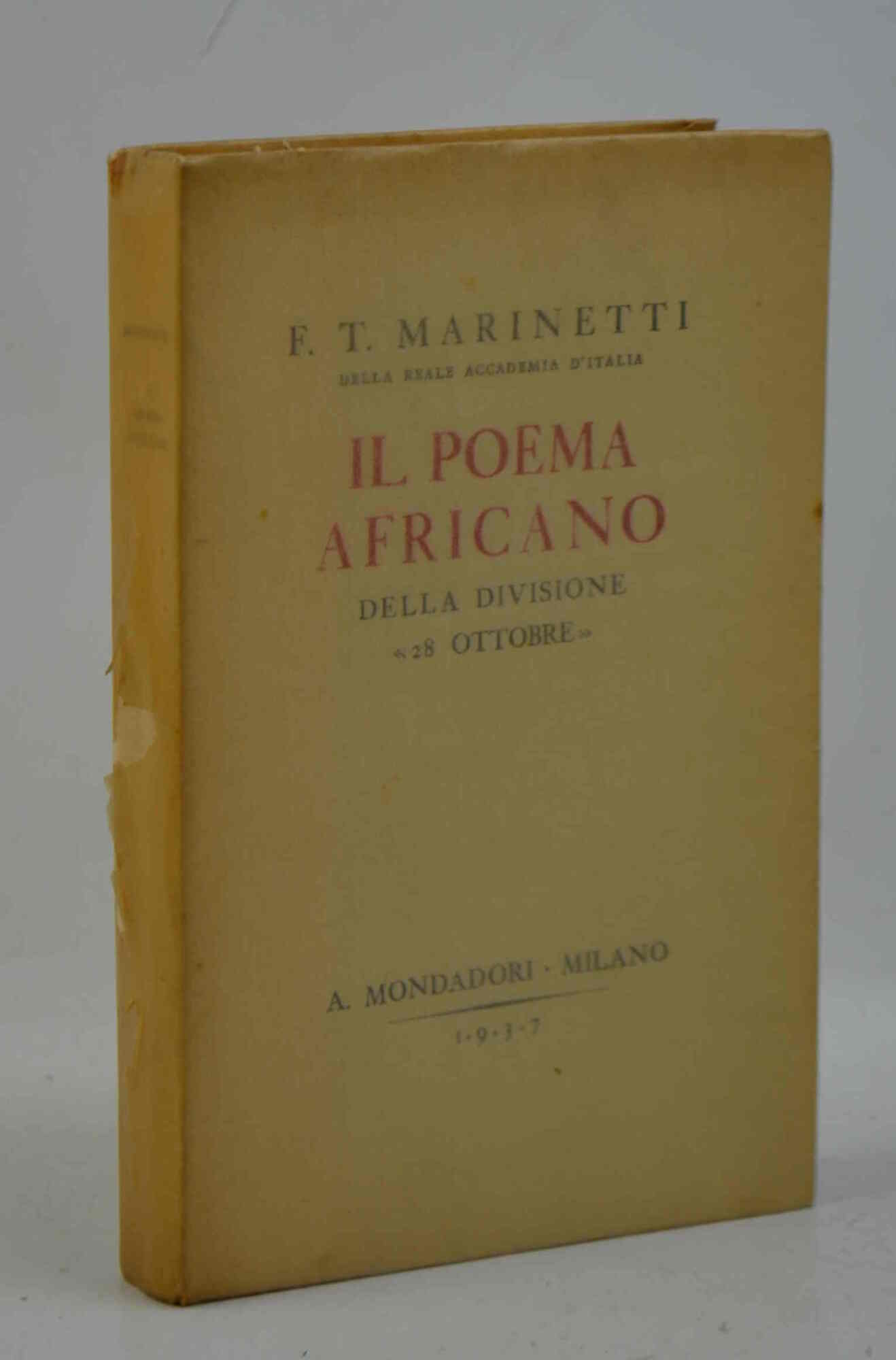 Il Poema africano della divisione "28 ottobre".