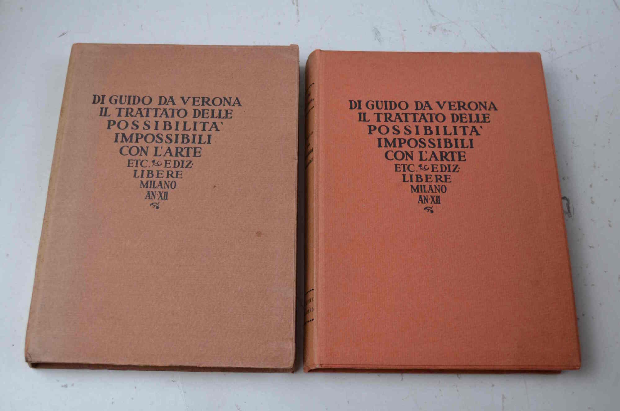 Il trattato delle possibilità impossibii con l'arte etc...