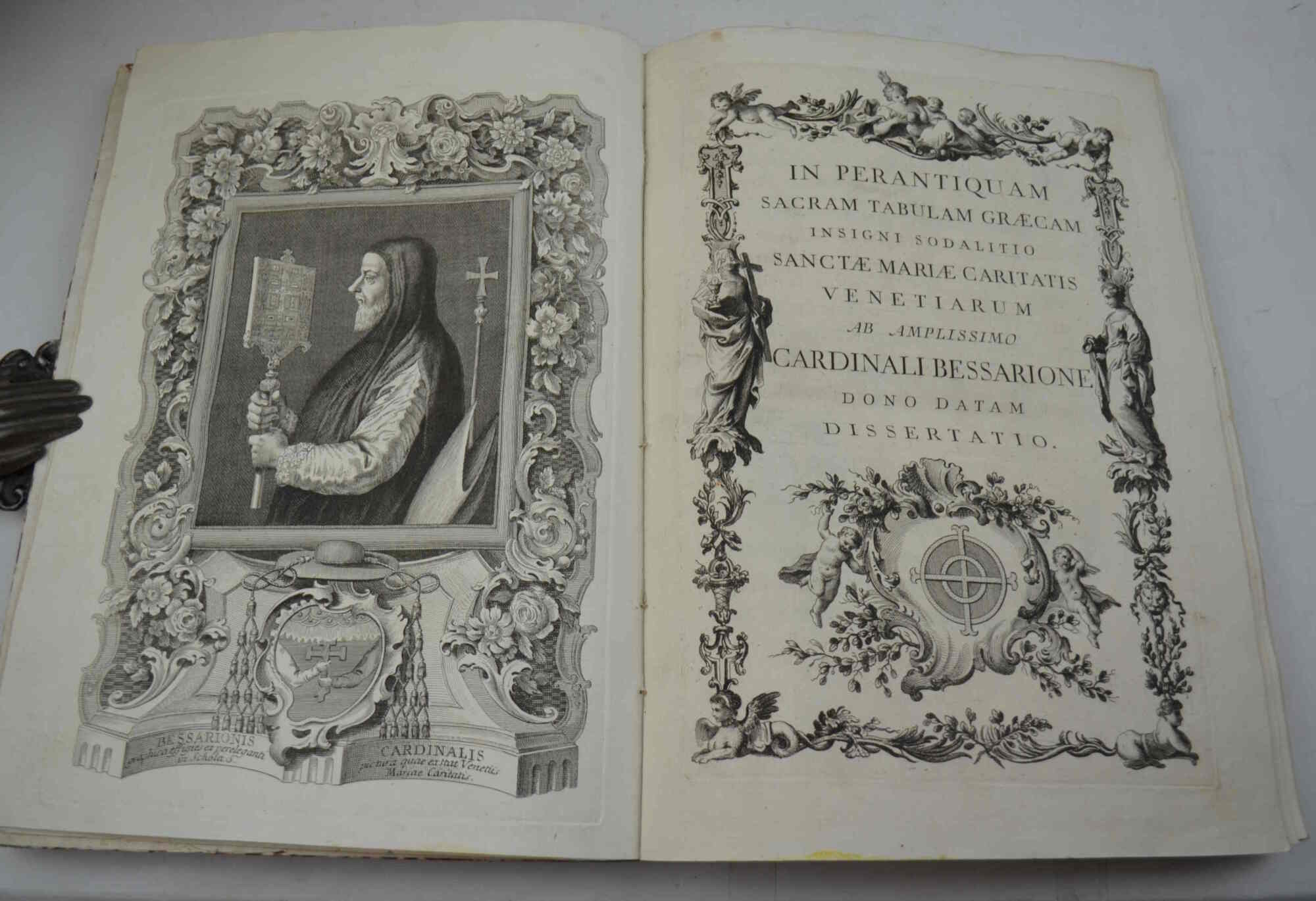 In perantiquam sacram tabulam graecam insigni sodalitio Sanctae Mariae Caritatis …