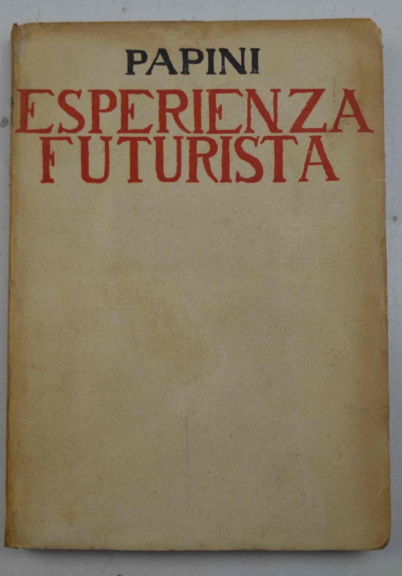 L'esperienza futurista (1913-1914).