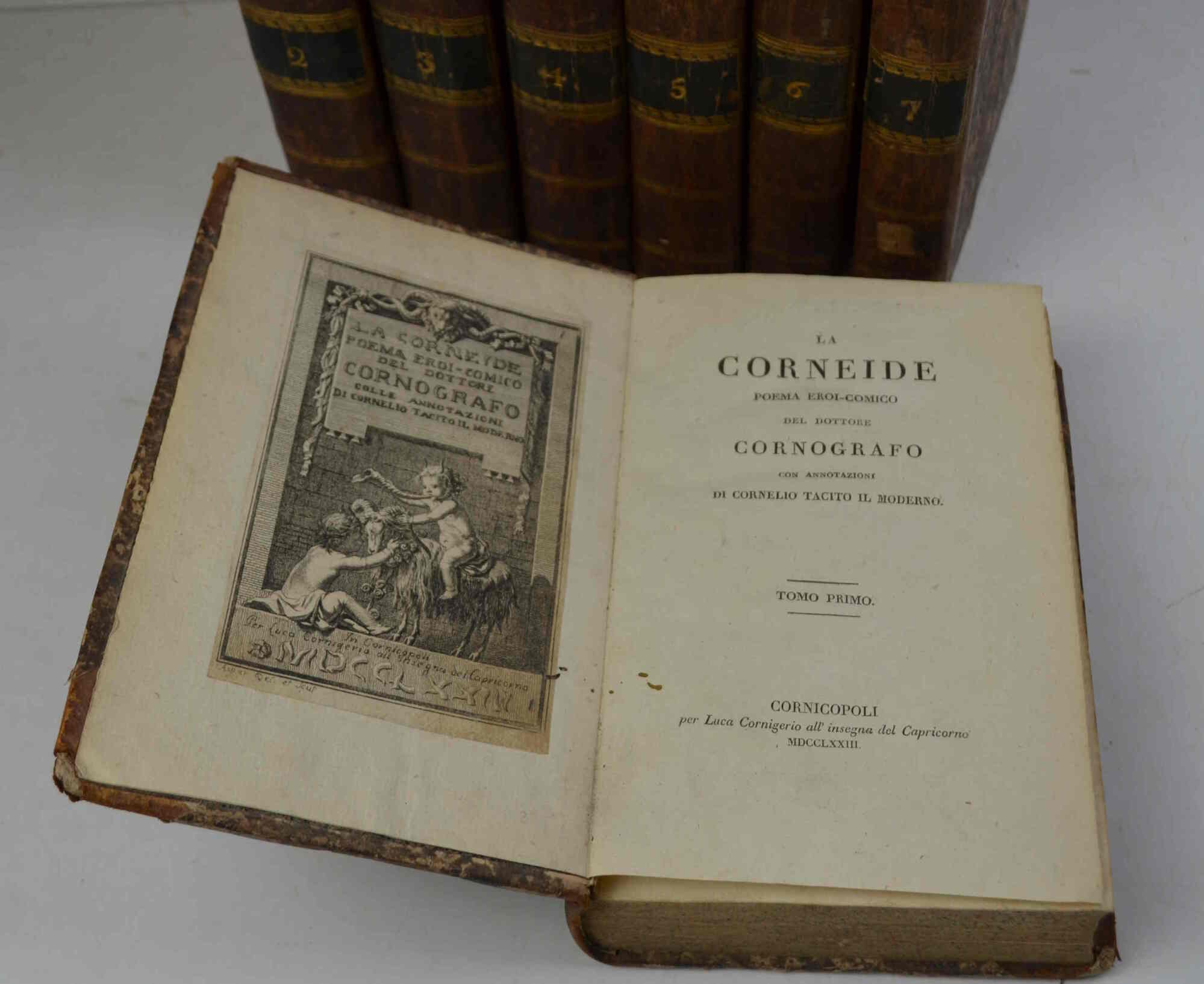 La corneide. Poema eroi-comico del dottore Cornografo con annotazioni di …