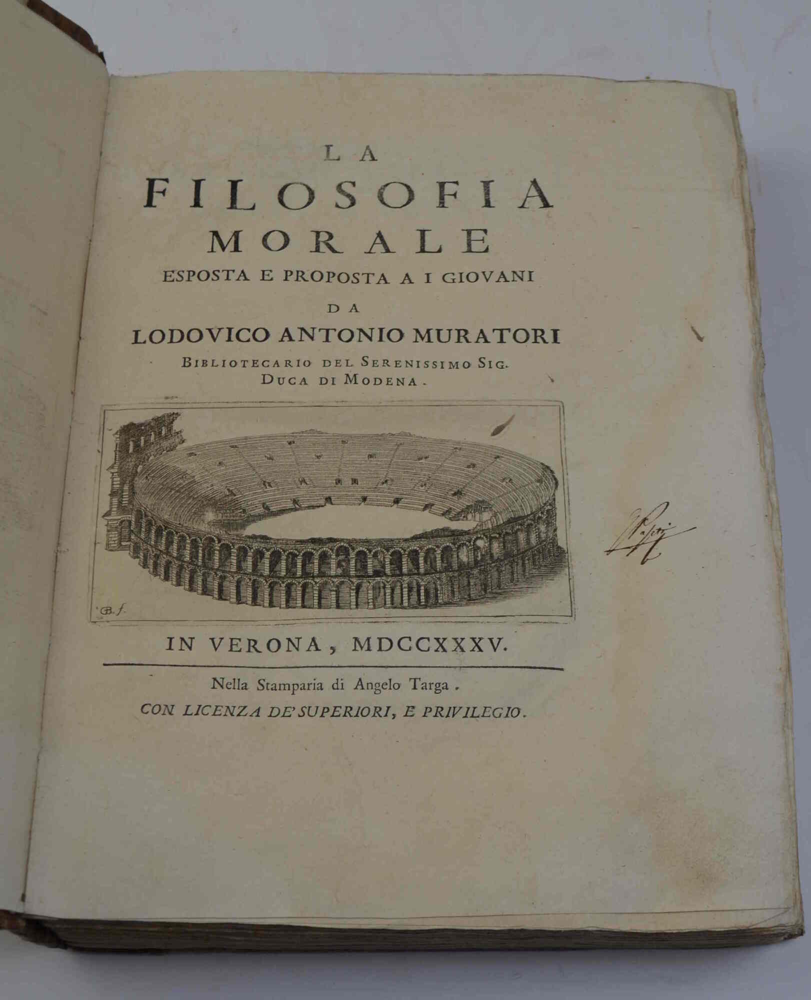 La filosofia morale esposta e proposta ai giovani...