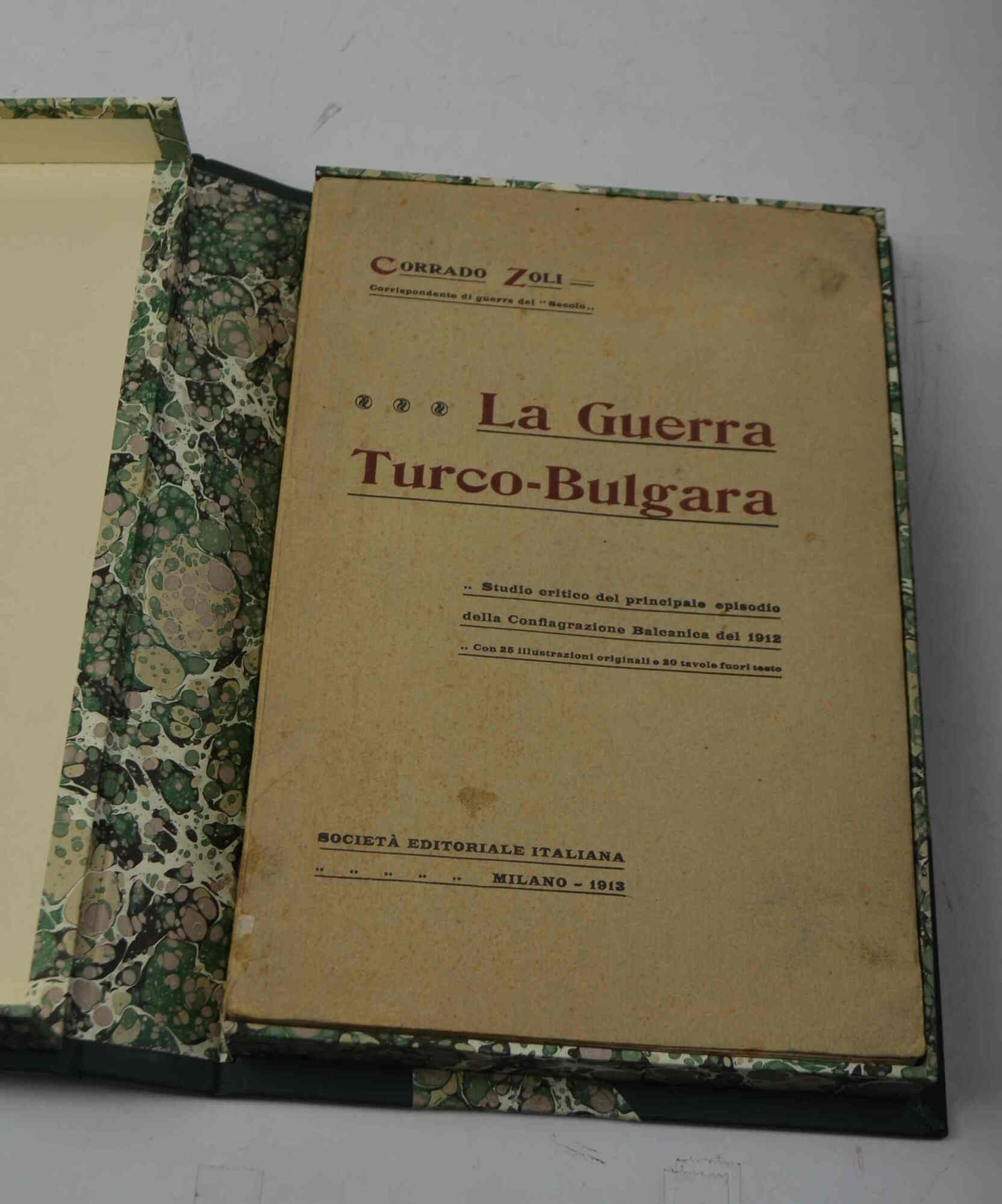 La guerra Turco-Bulgara.