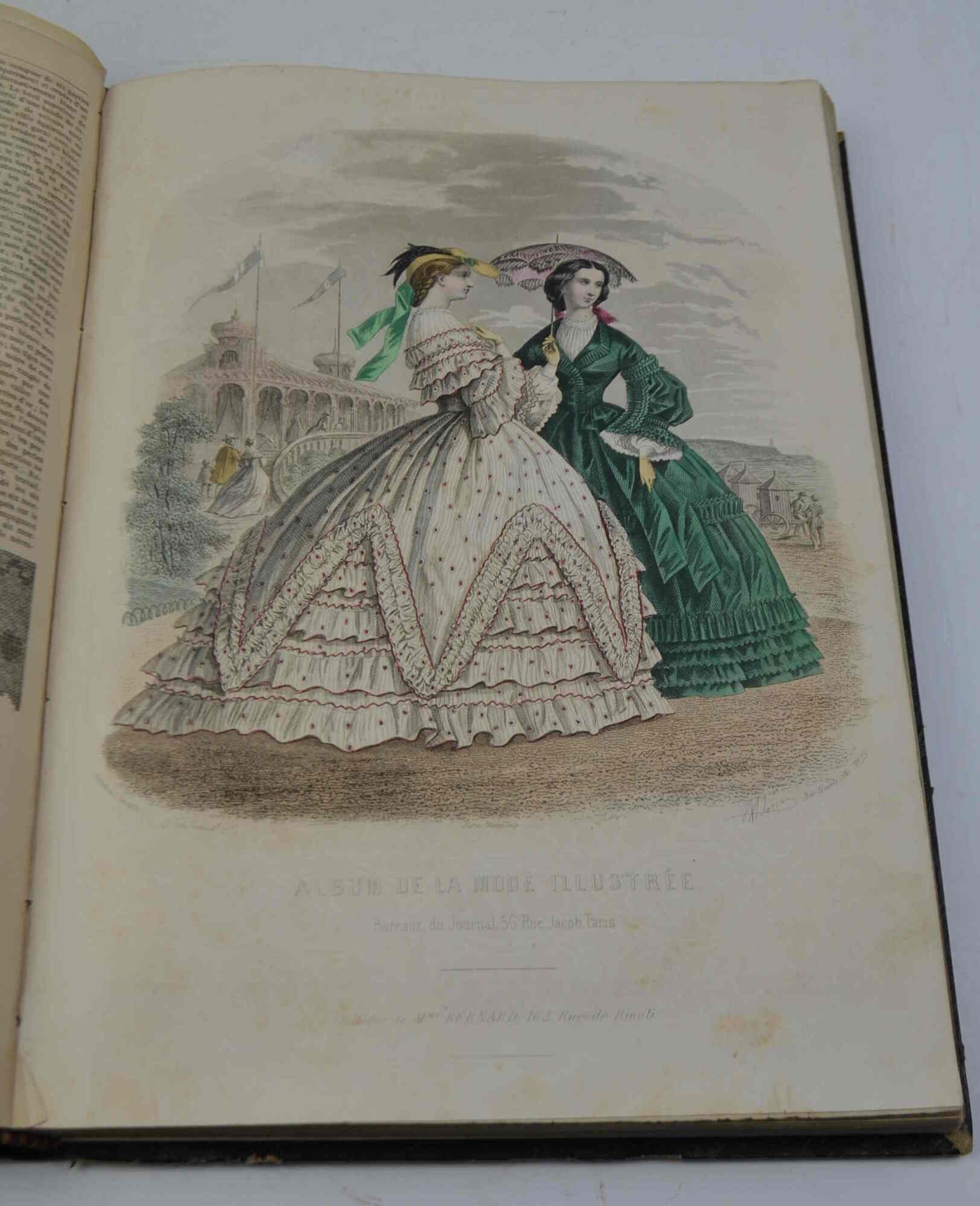 La mode illustrée. Journal de la famille...