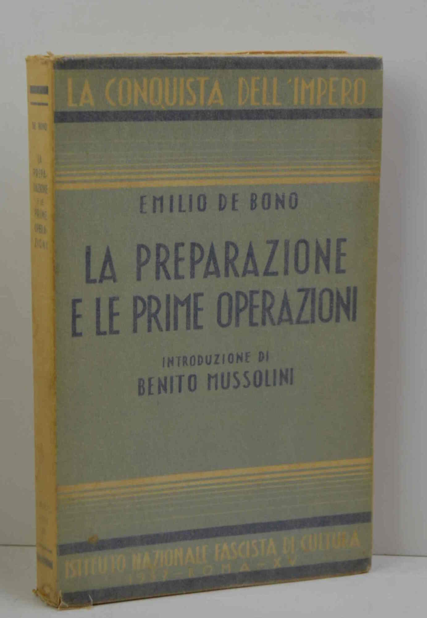 La preparazione e le prime operazioni.