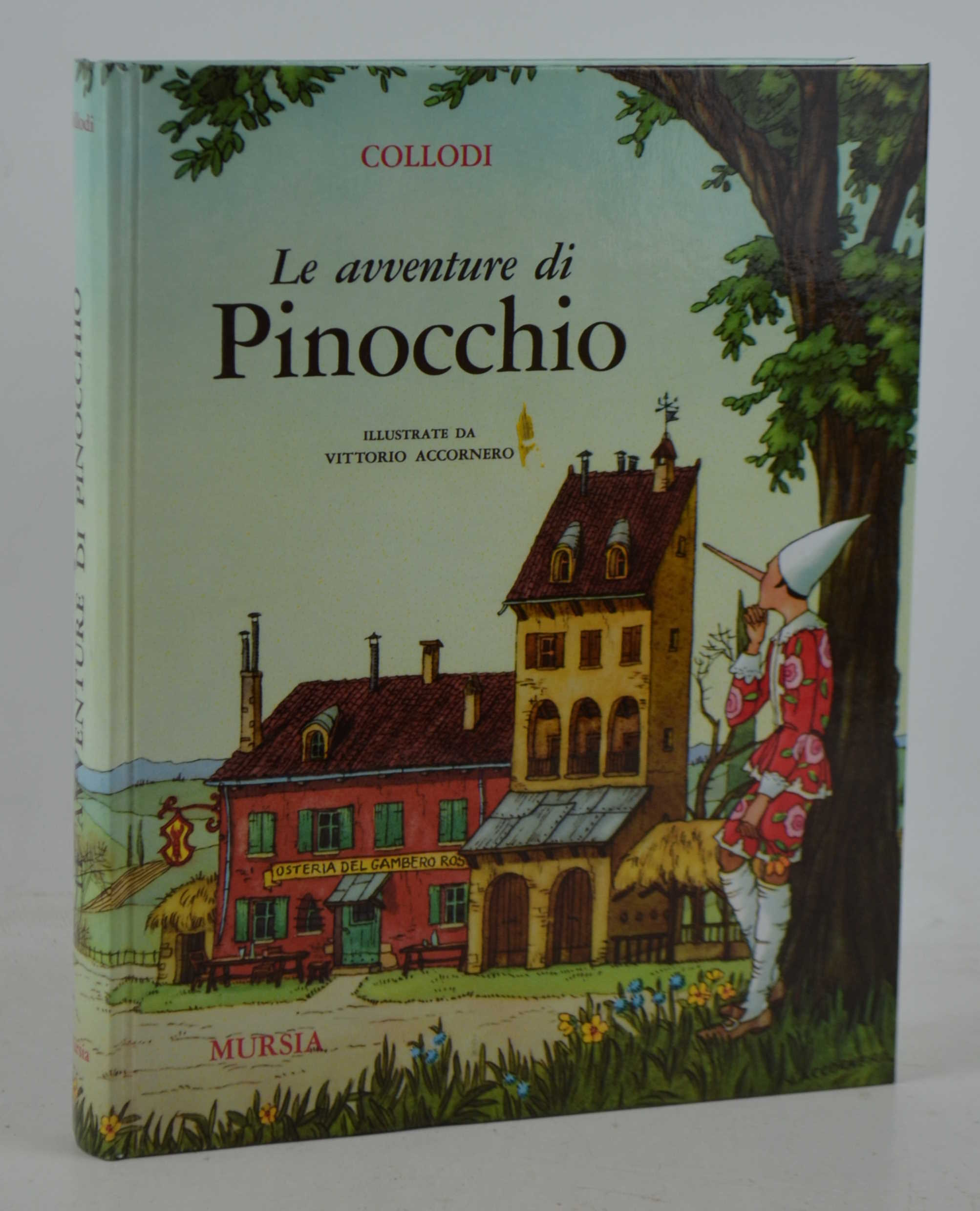 Le avventure di Pinocchio illustrate da Vittorio Accornero.