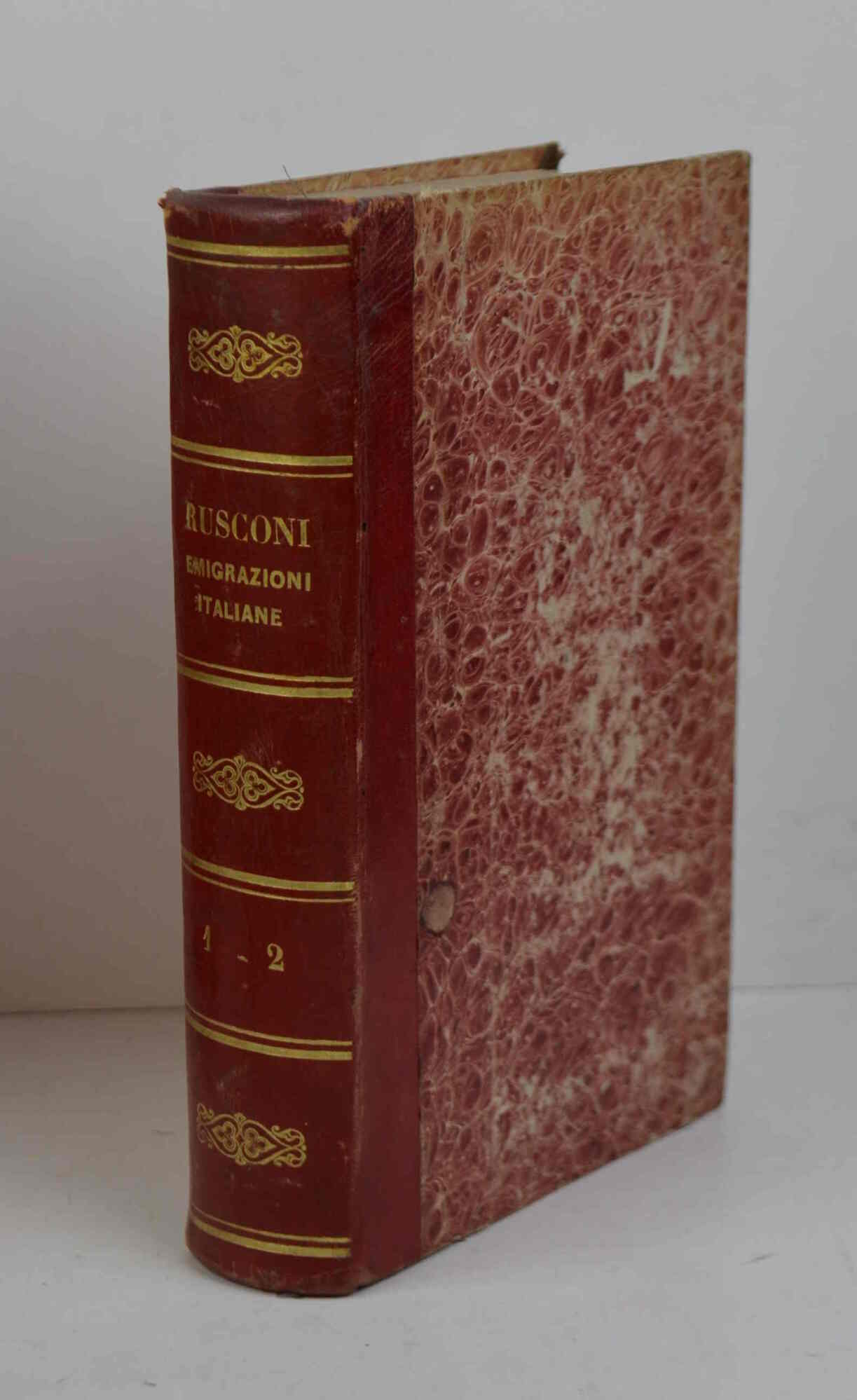 Le emigrazioni italiane da Dante sino ai giorni nostri precedute …