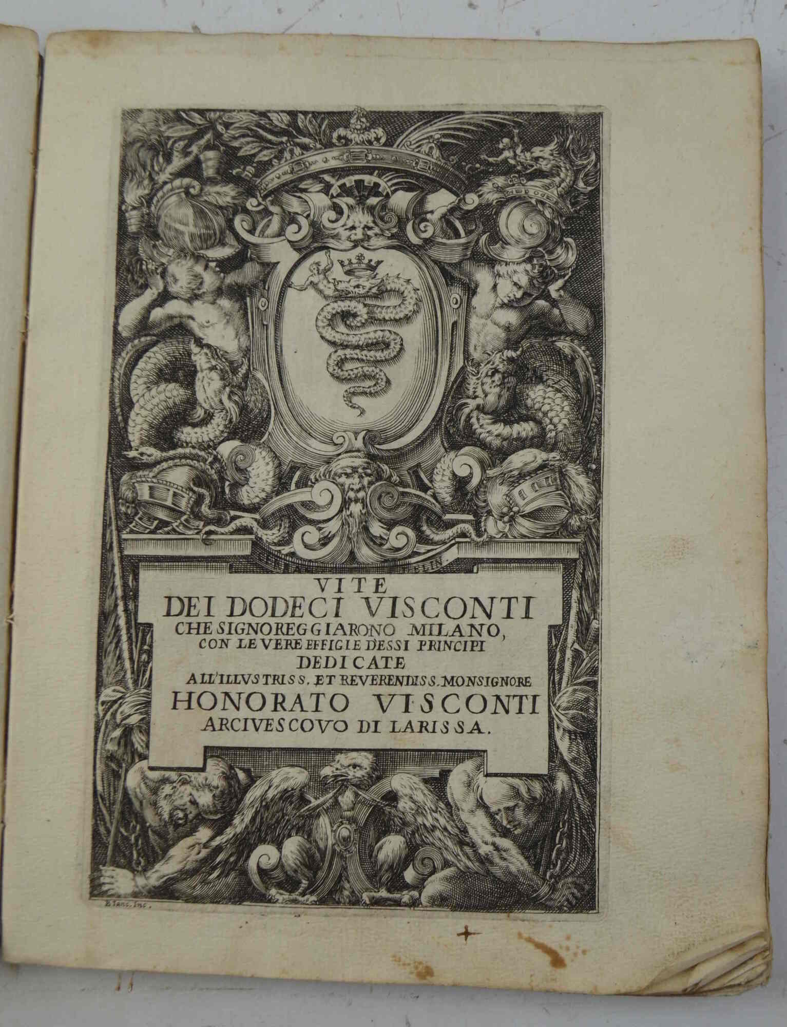 Le Vite dei dodeci Visconti che signoreggiarono Milano, descritte da …