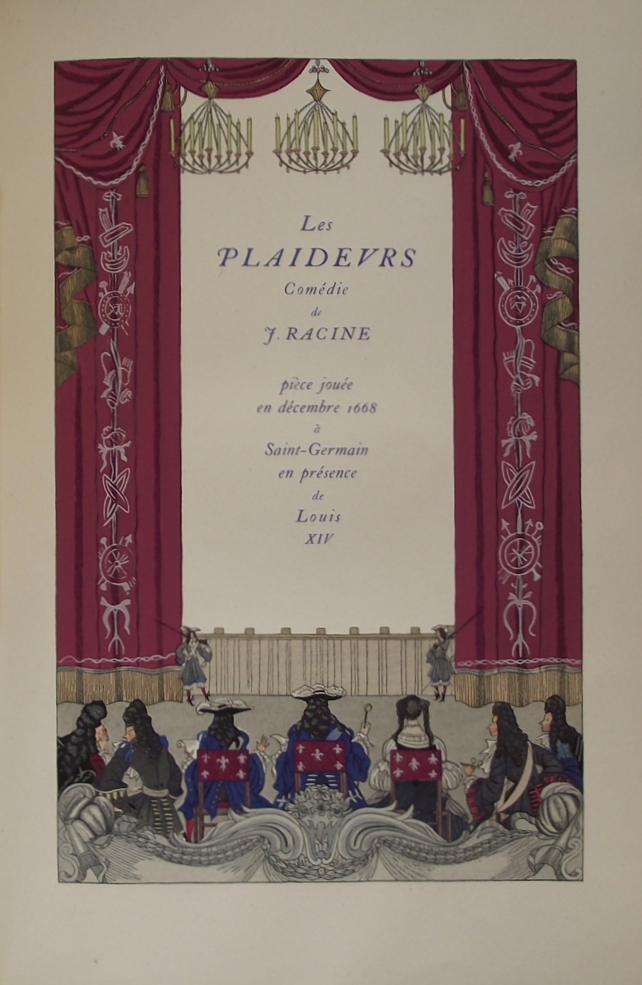 Les Plaideurs. Comédie…