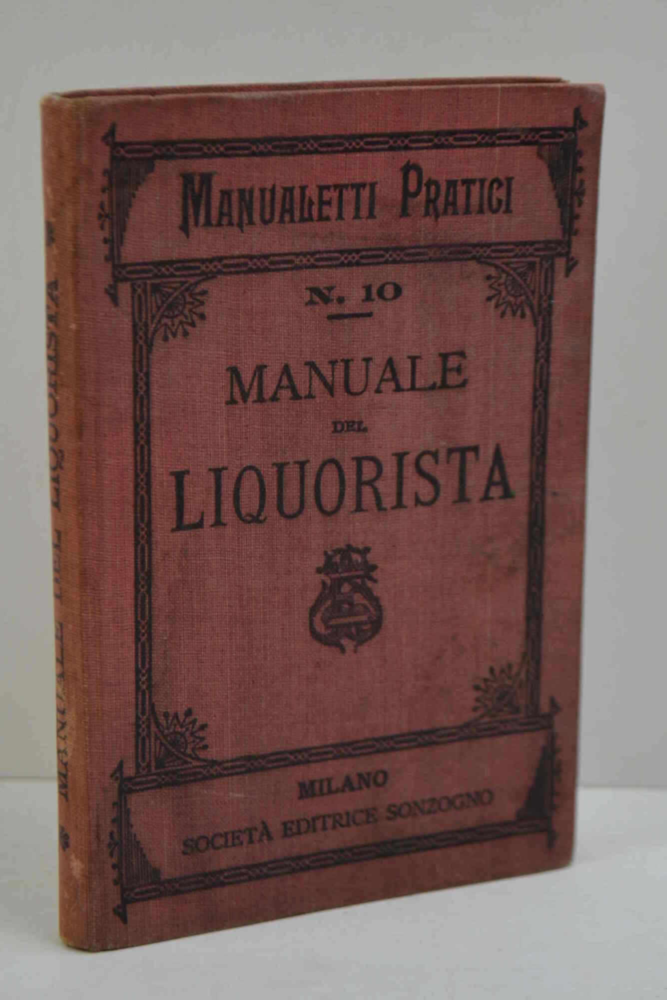 Manuale del liquorista.
