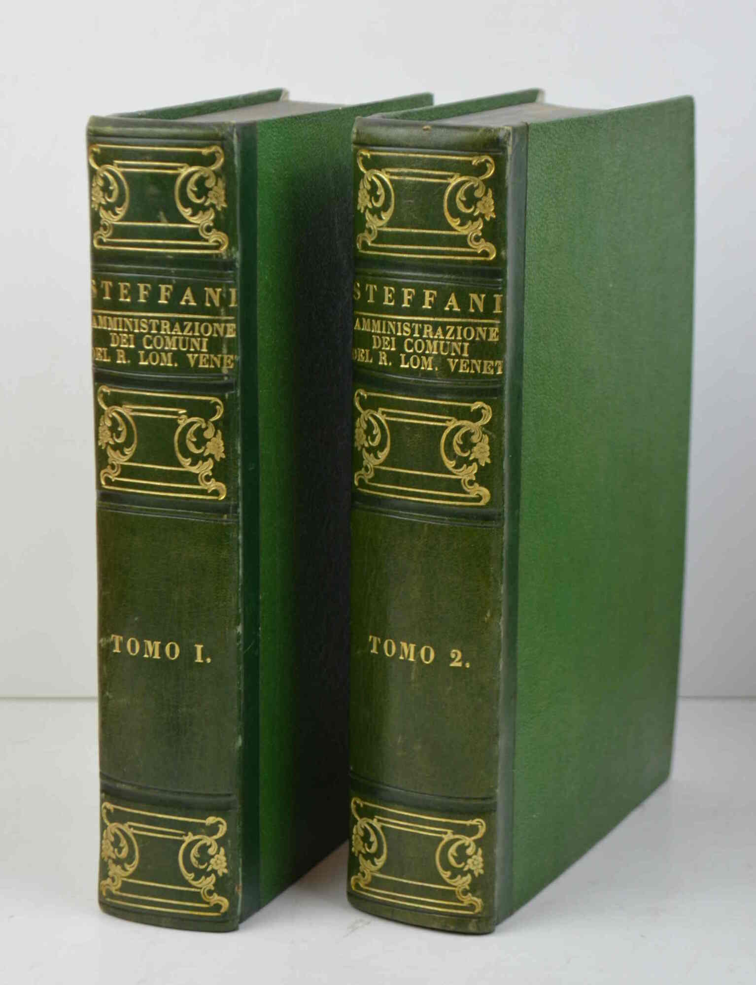 Manuale per l'amministrazione dei comuni del Regno Lombardo-Veneto...