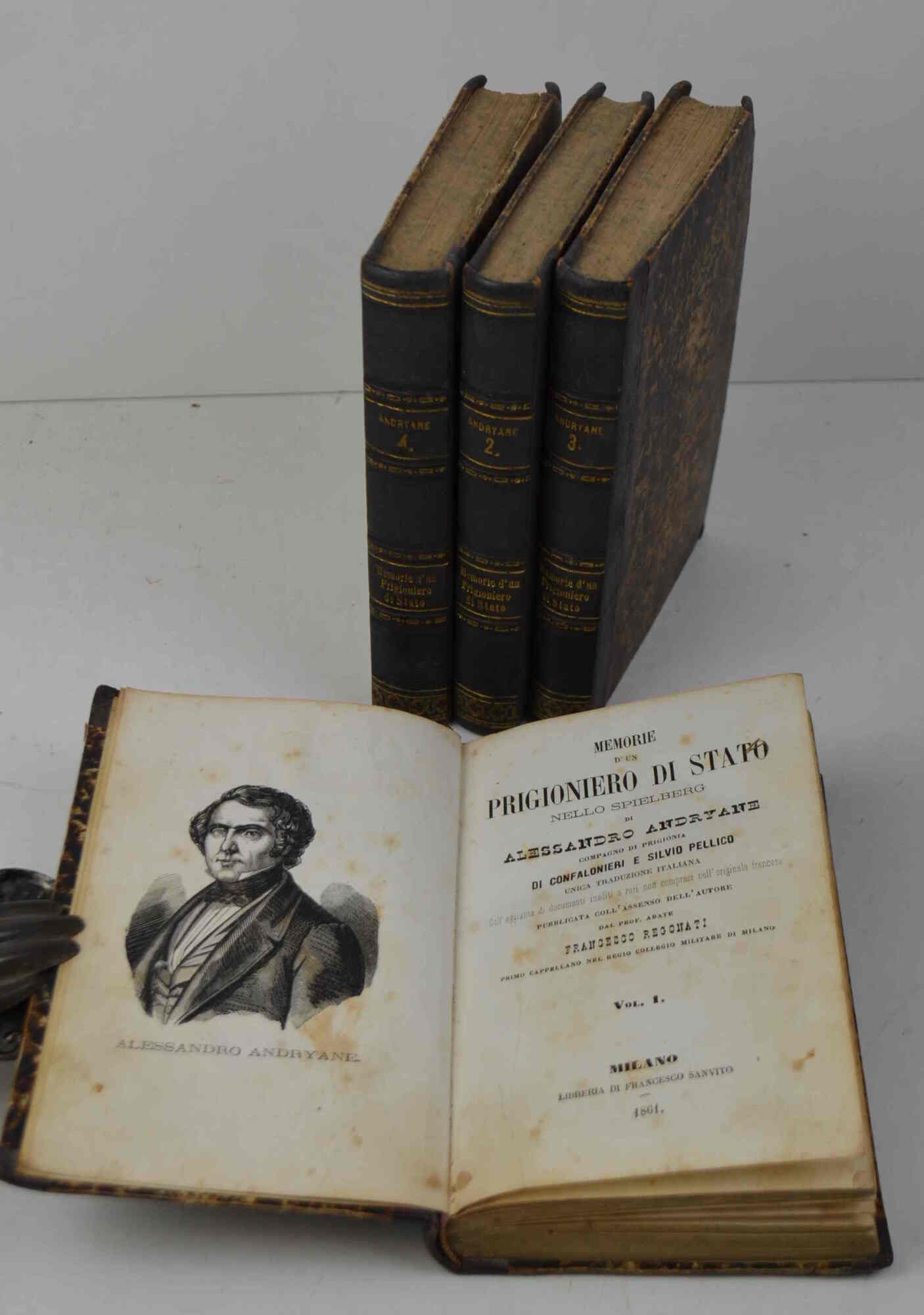 Memorie d'un prigioniero di stato nello Spielberg di A. Andryane …