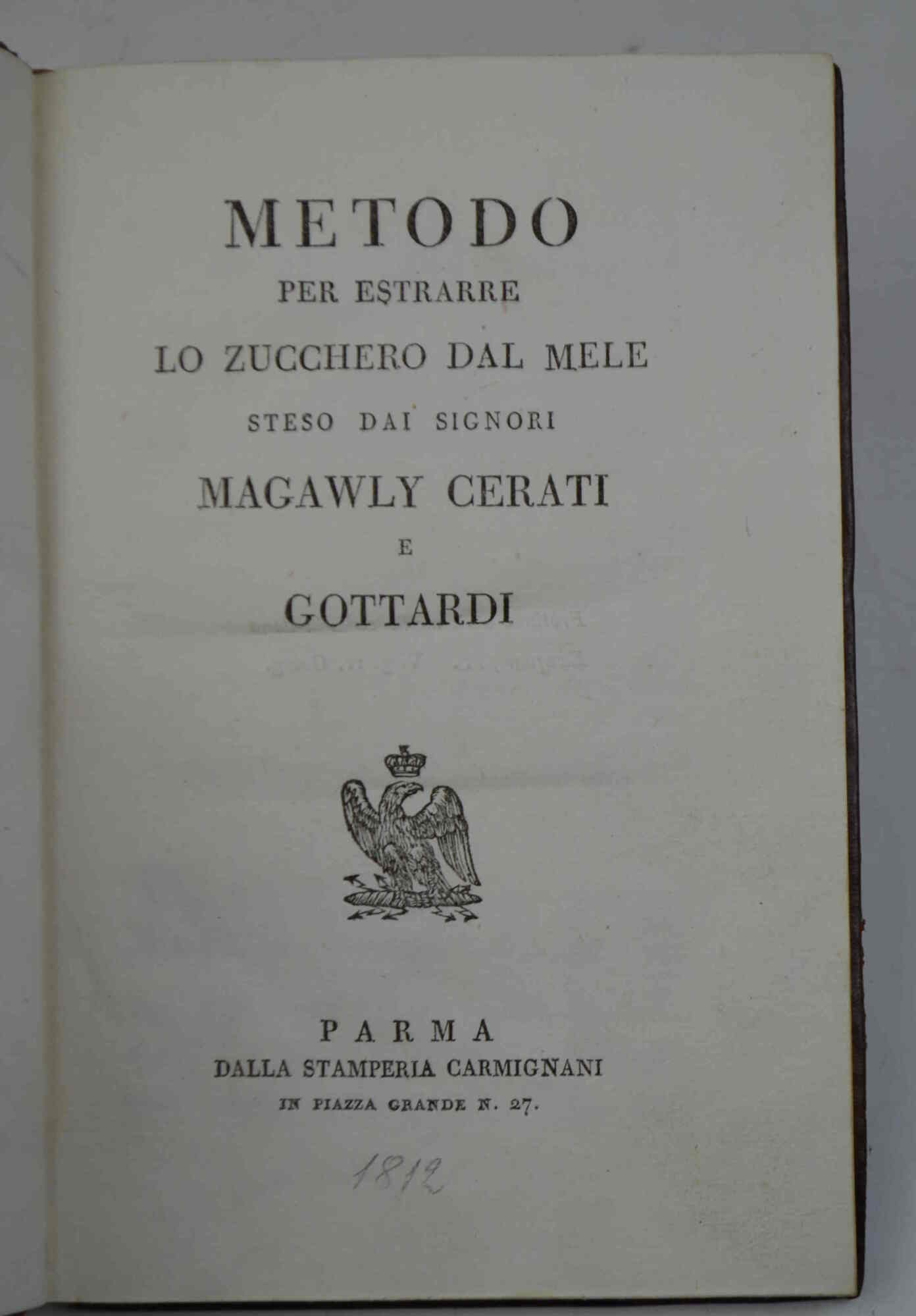 Metodo per estrarre lo zucchero dal mele...