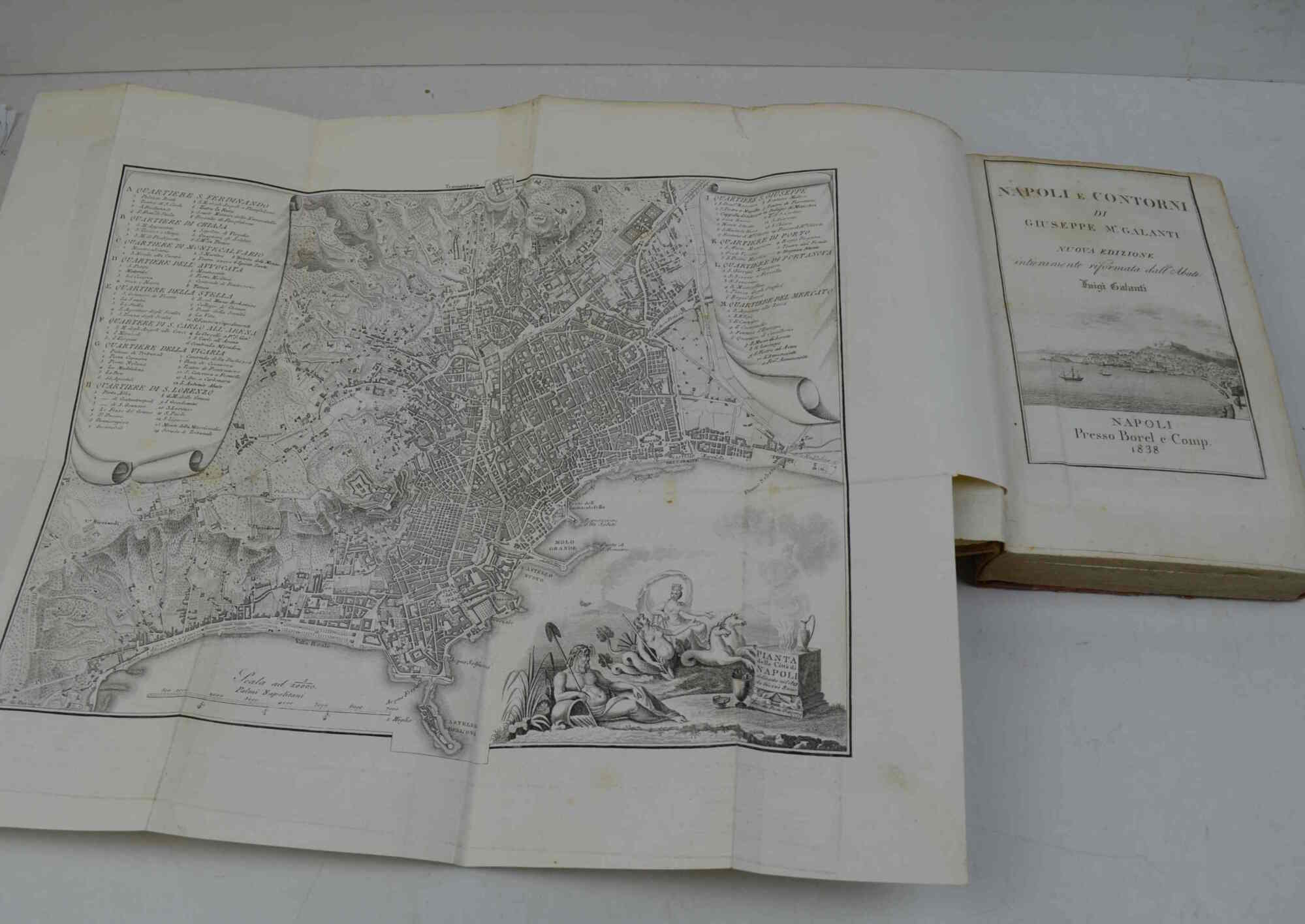 Napoli e contorni… Nuova edizione intieramente riformata dall'abate Luigi Galanti.