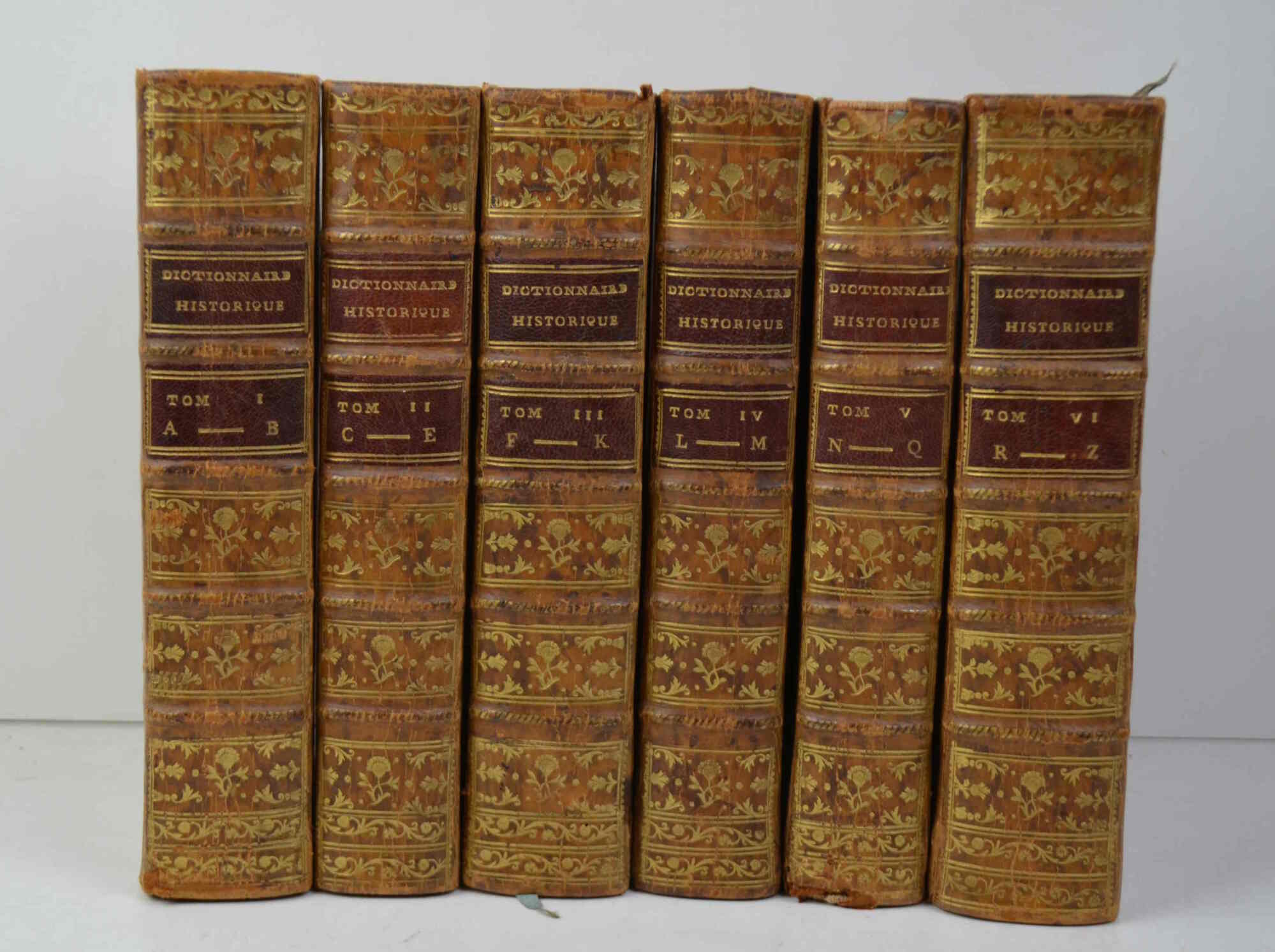 Nouveau dictionnaire historique, ou histoire abregée De tous les Hommes …