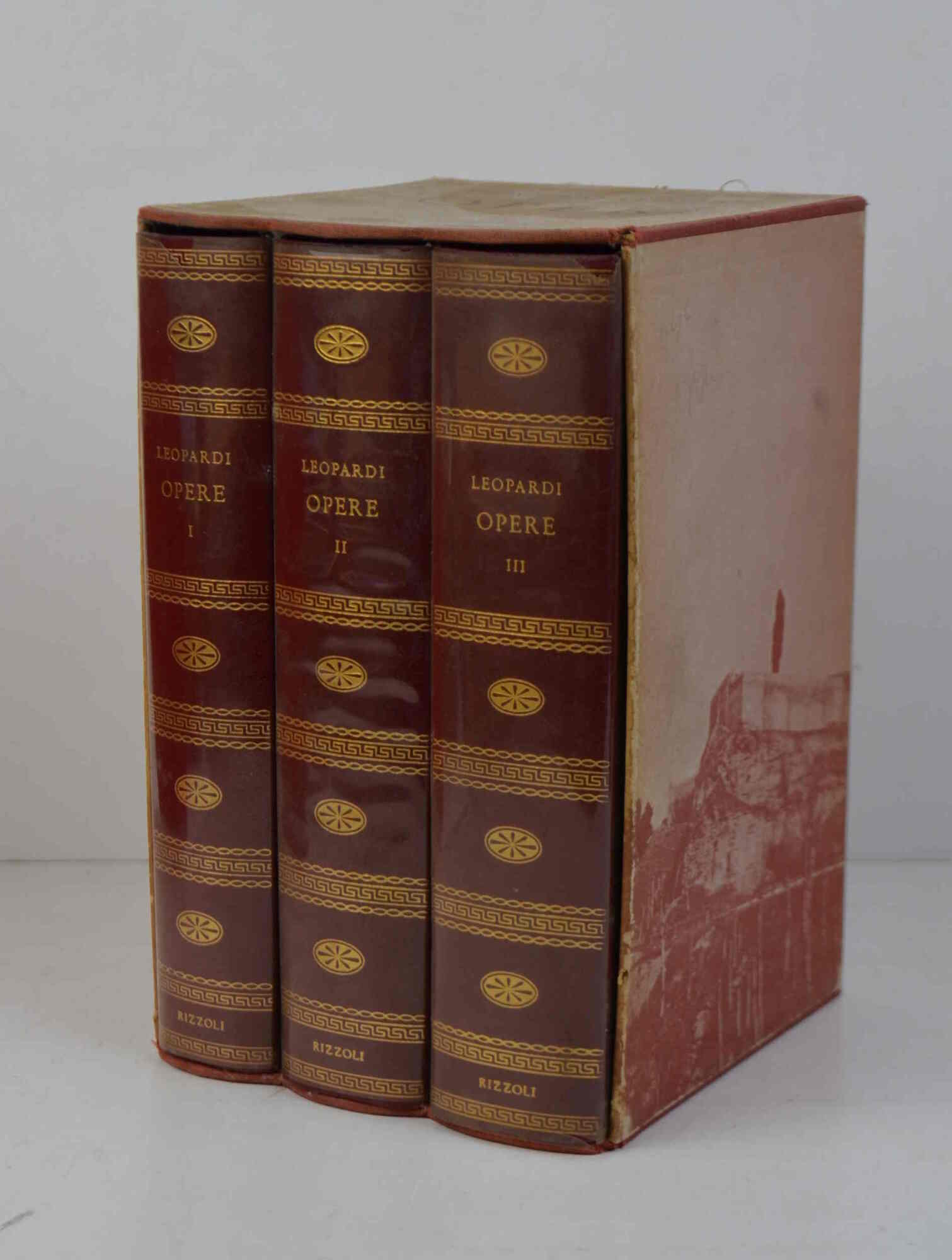 Opere. A cura di Giuseppe De Robertis.