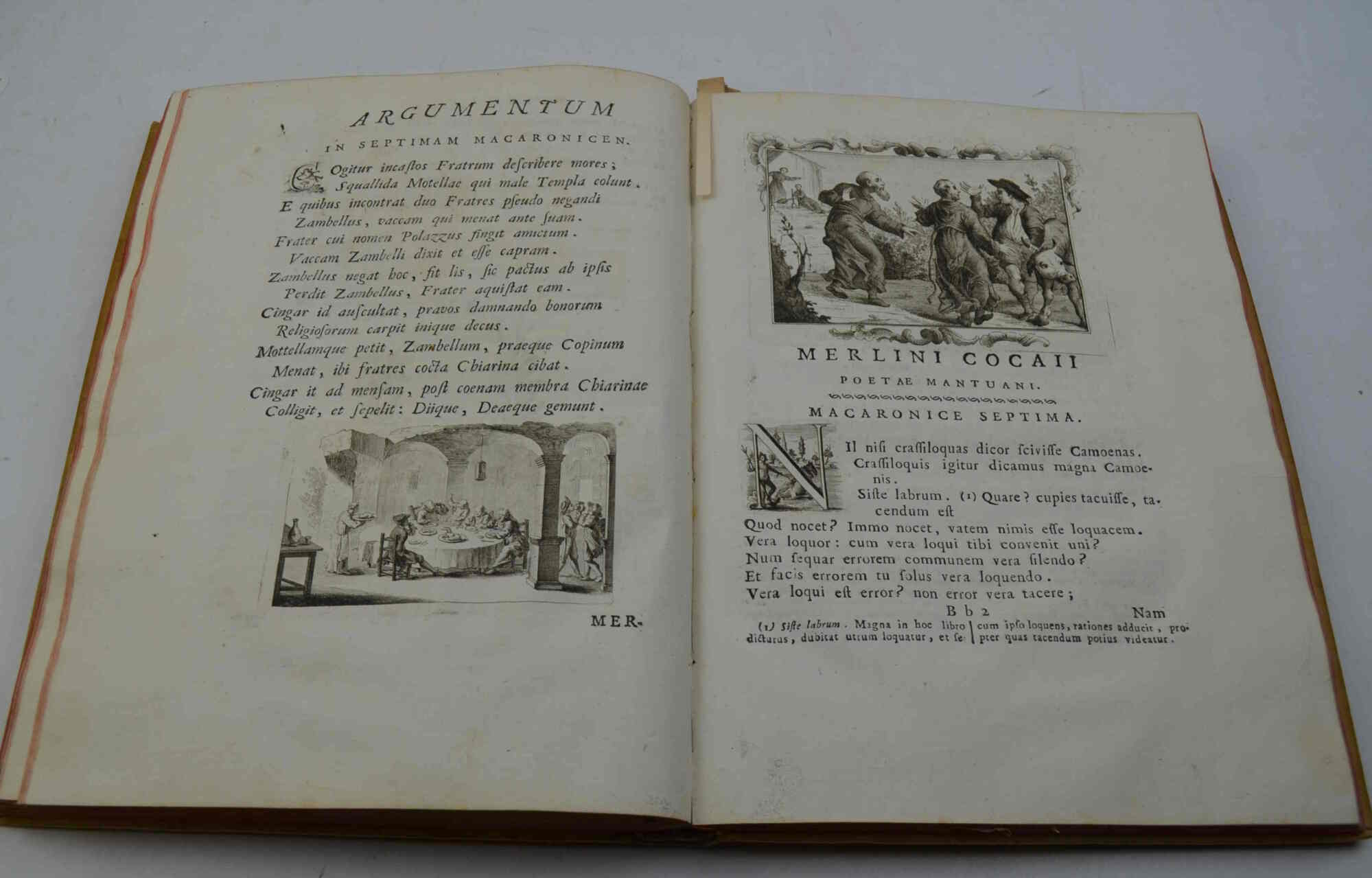 Opus macaronicarum notis illustratum, cui accessit vocabolarium vernaculum, etruscum, et …