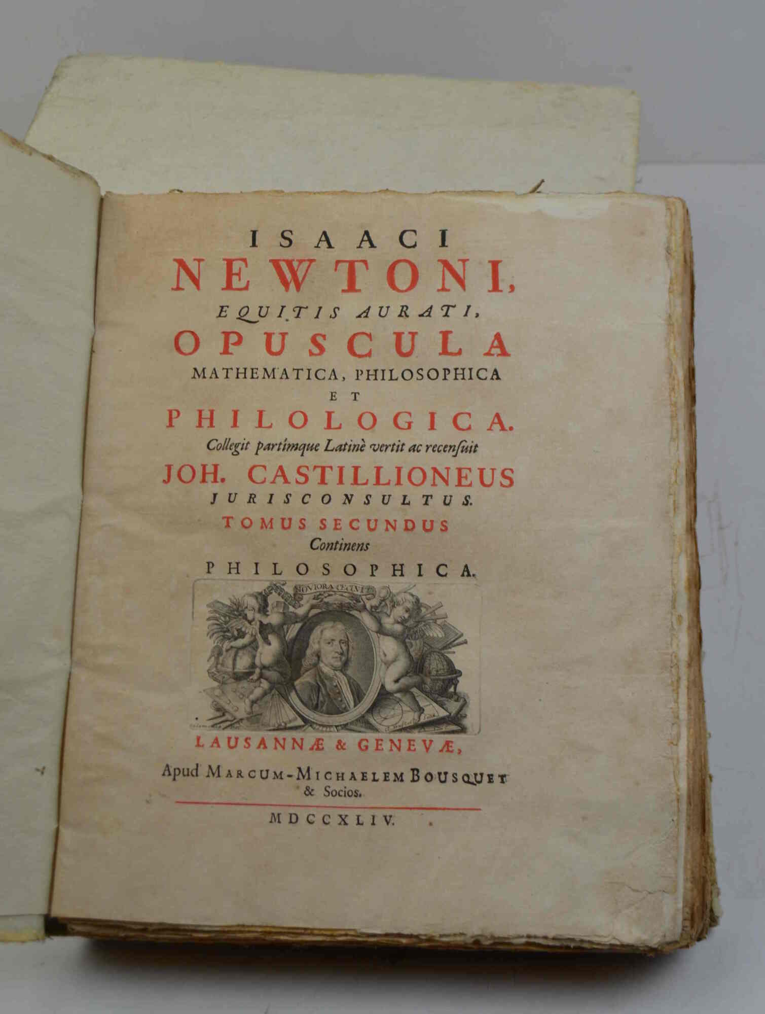 Opuscula mathematica , philosophica et philologica...