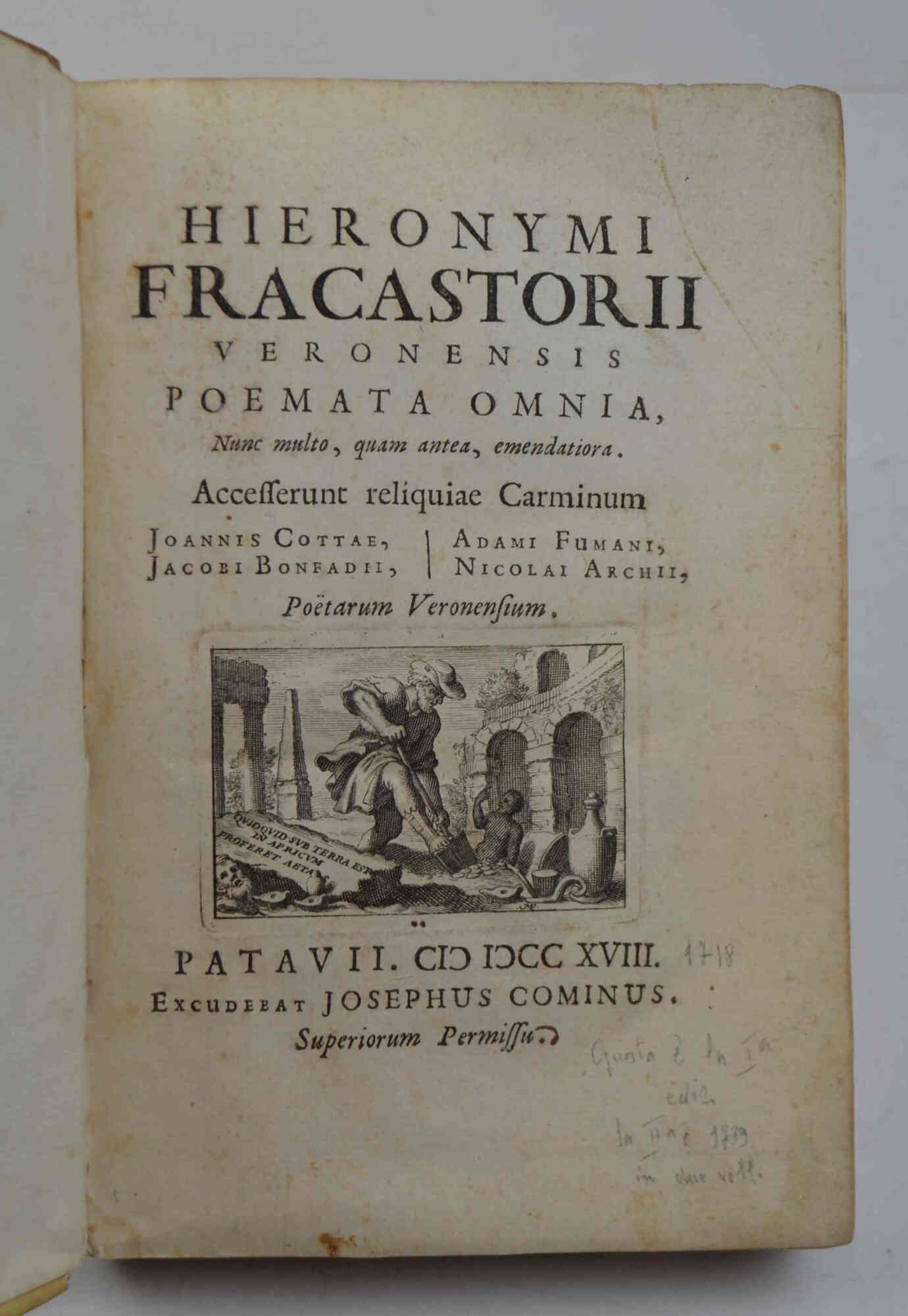 Poemata Omnia, nunc multo, quam antea, emendatoria. Accesserunt reliquiae Carminum …