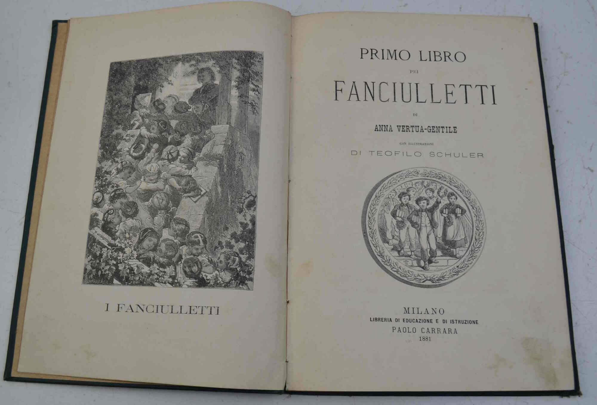 Primo libro pei fanciulletti...