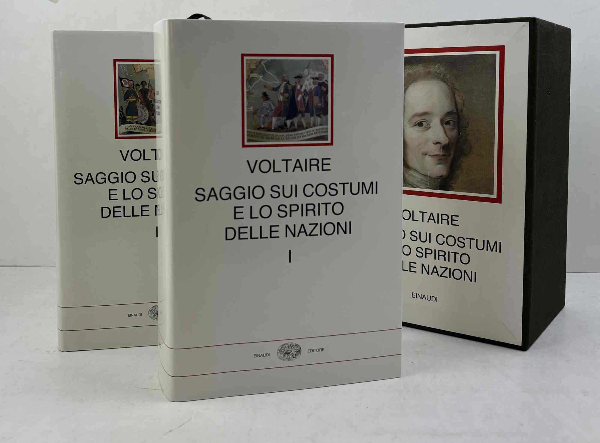 Saggio sui costumi e lo spirito delle nazioni.