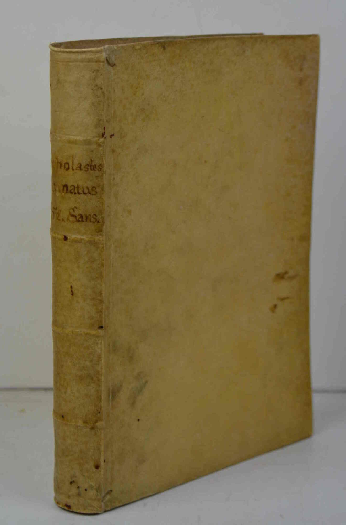 Scholastes armatus contra omnes fidei inimicos. Tractatus theologicus de fide, …