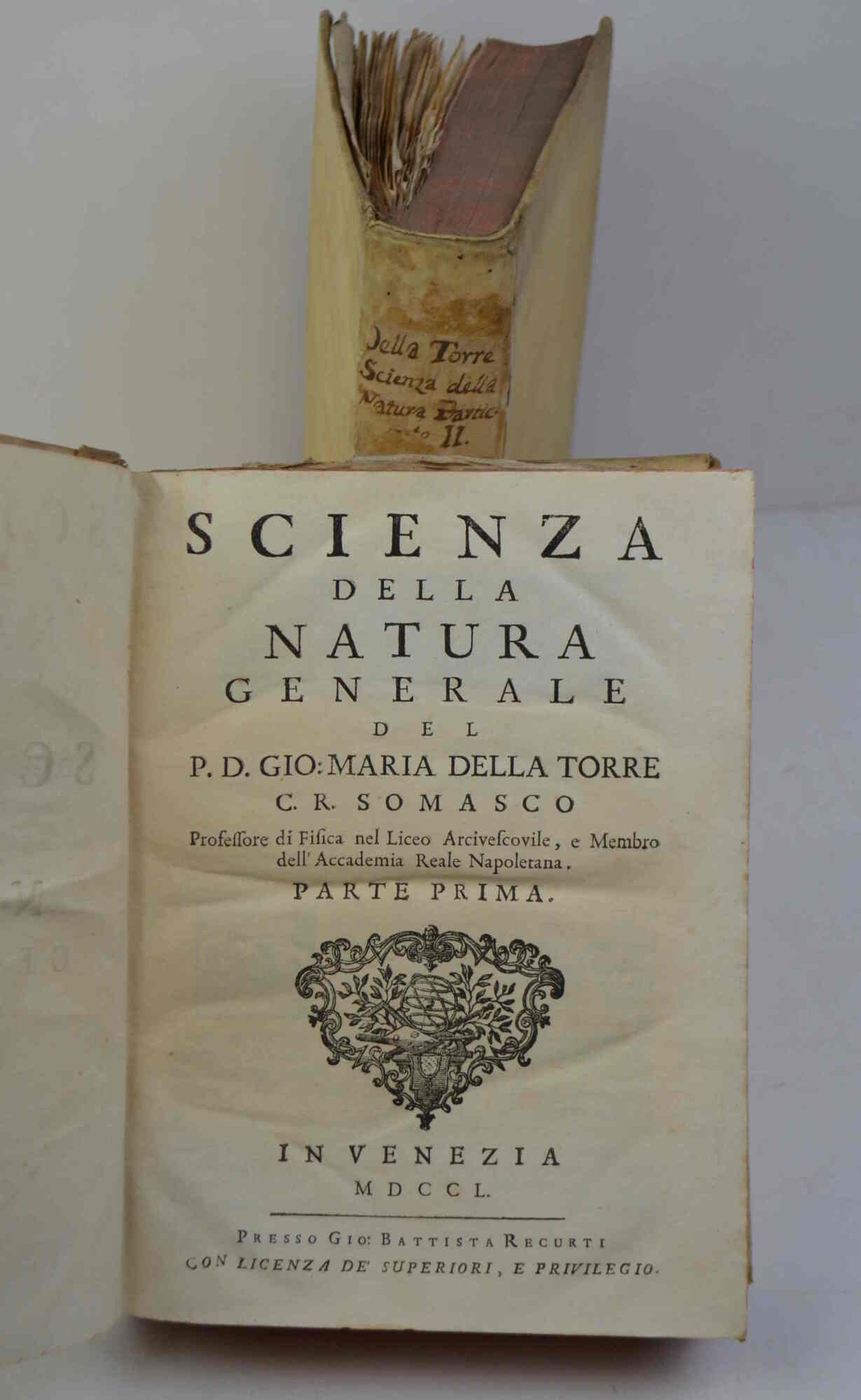Scienza della natura generale.