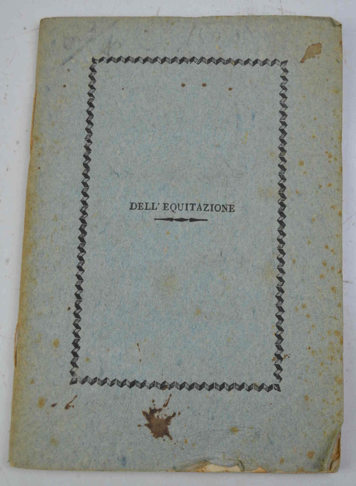 Scuola elementare per giovane cavallo addattata all'intelligenza del palafreniere...