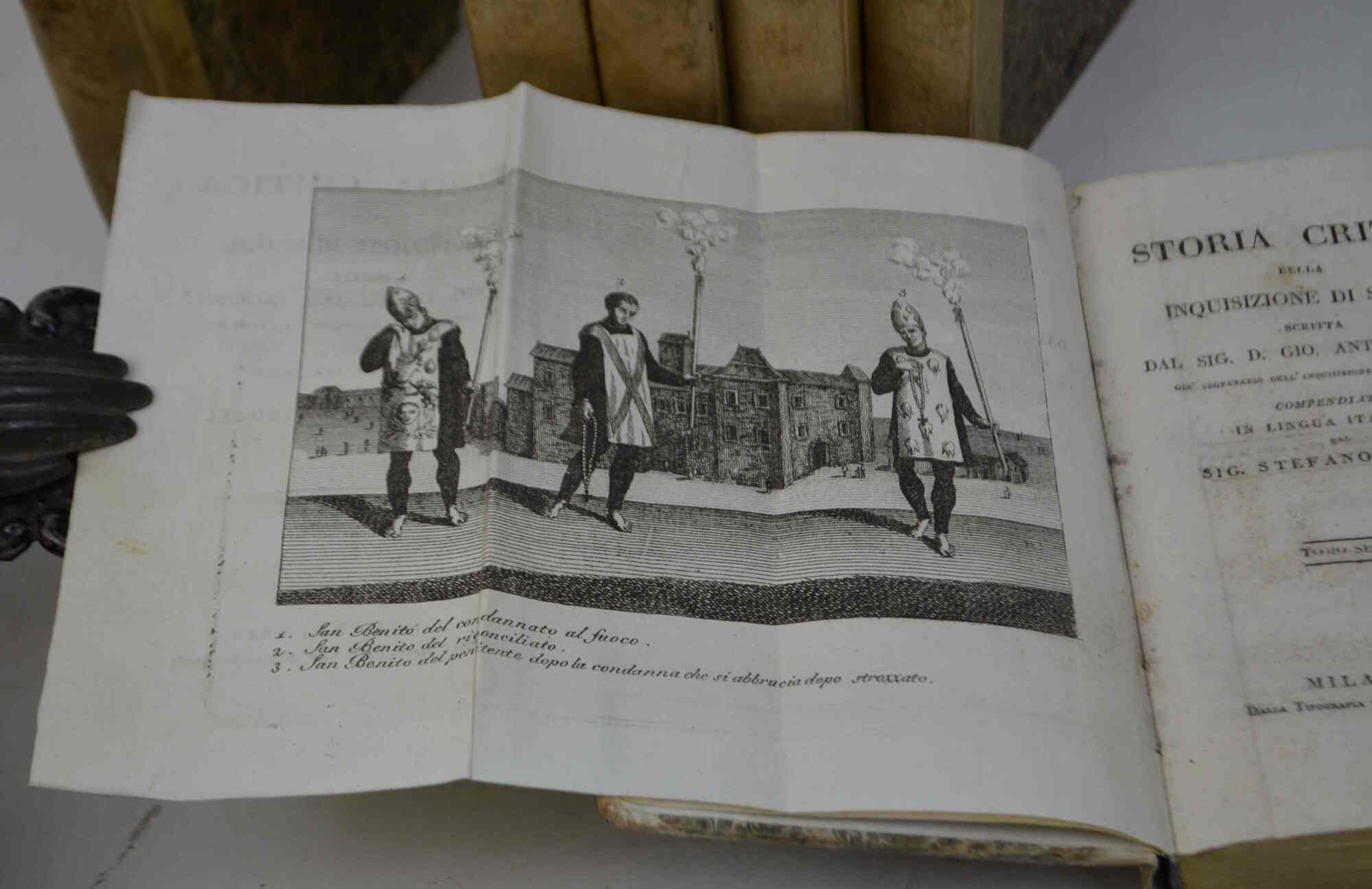 Storia critica della Inquisizione di Spagna… compendiata in lingua italiana …