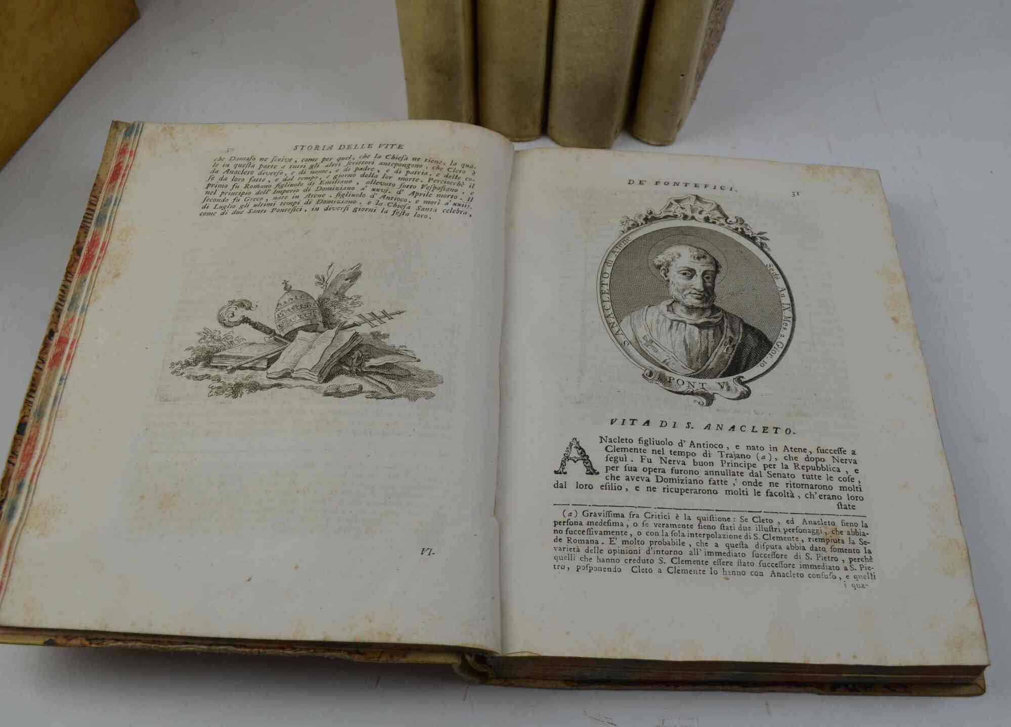 Storia delle vite de' Pontefici di Bartolommeo Platina e d'altri …
