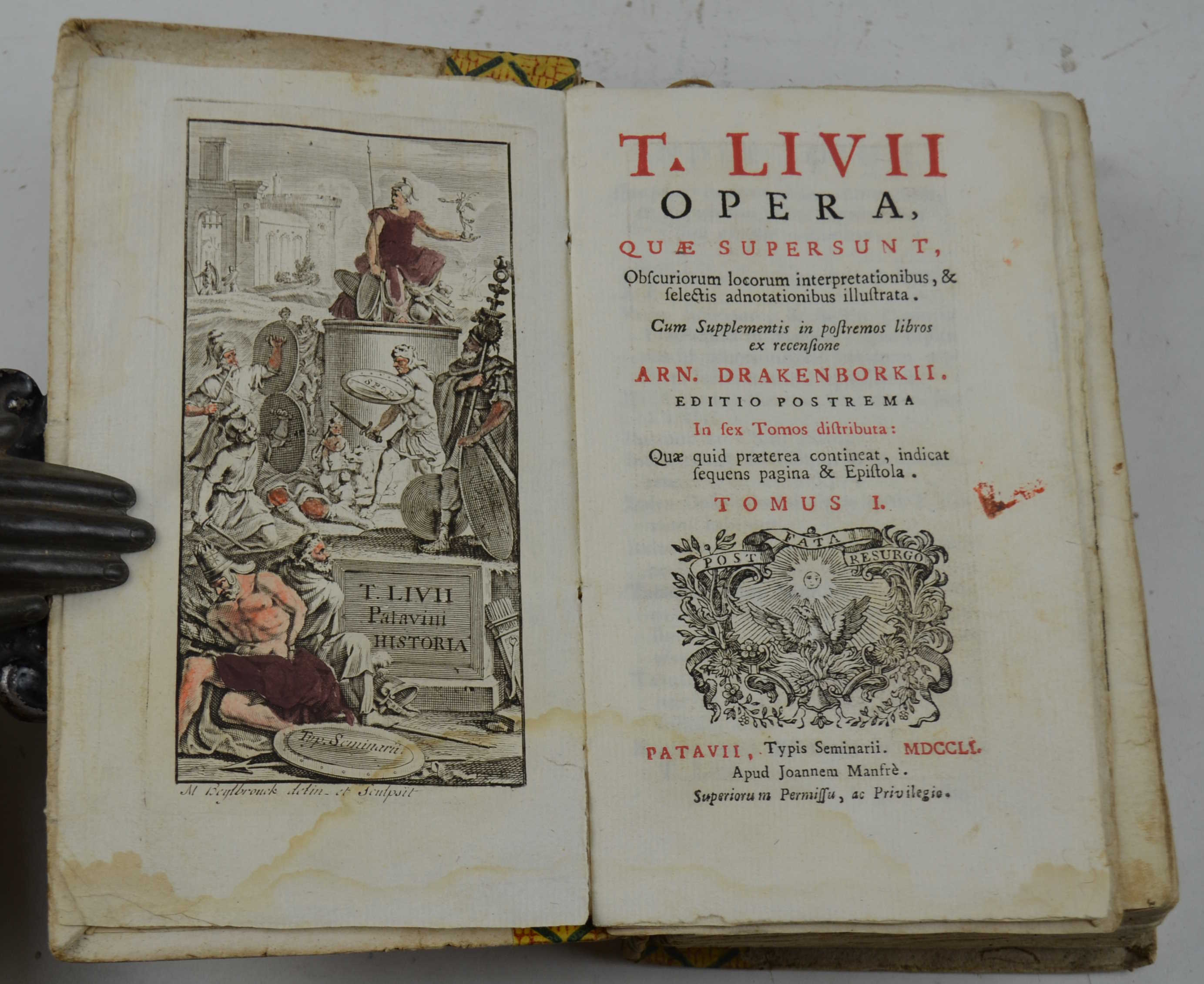 T. Livii Opera, quae supersunt, Obscuriorum locorum interpretationibus, & selectis …