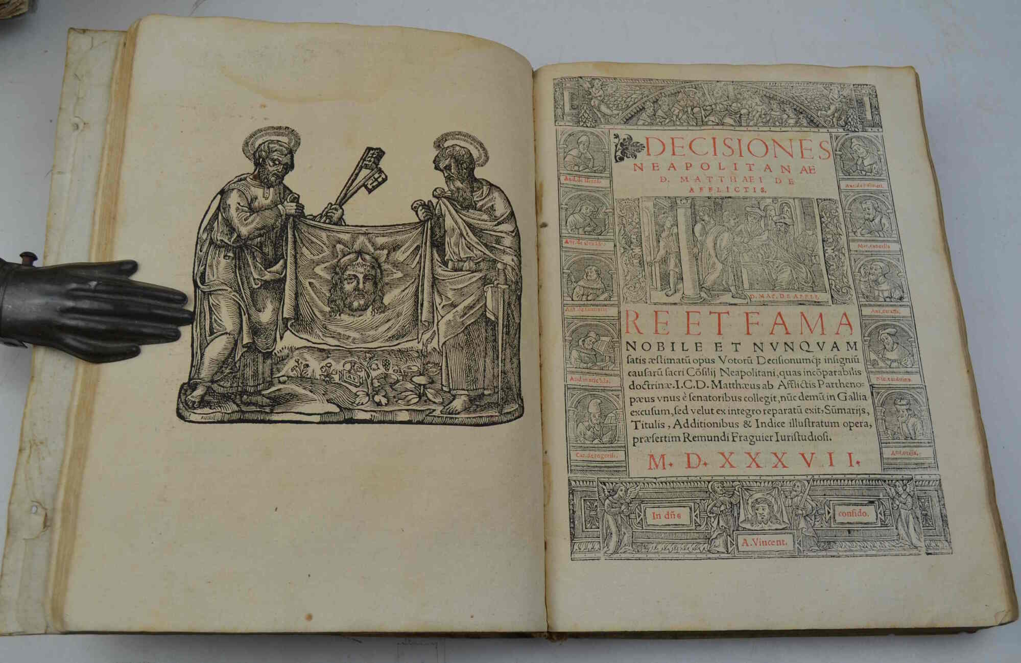Tabellae novae decisionum d. Matthaei ab Afflictis. Farrago horum propè …