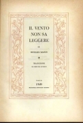 Vento non sa leggere (Il)