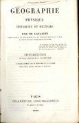 Geographie physique historique et militaire