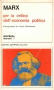Per la critica dell'economia politica