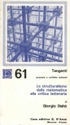 Lo strutturalismo dalla matematica alla critica letteraria