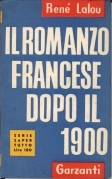 Il romanzo francese dopo il 1900