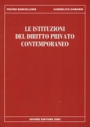 Le istituzioni del diritto privato contemporaneo