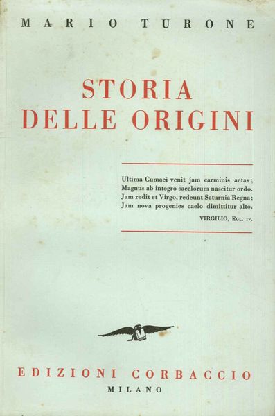 Storia delle origini