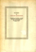 RICORDO DI ARNOLDO MONDADORI - TESTIMONIANZE DI SCRITTORI E DI …