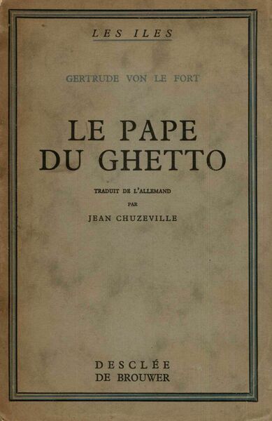 Le Pape du ghetto