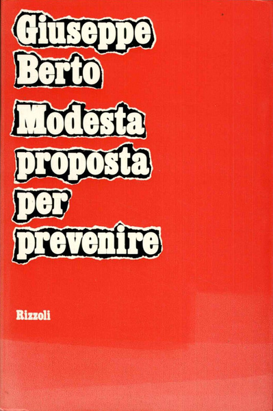 Modesta proposta per prevenire