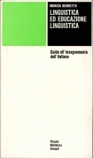 Linguistica ed educazione linguistica