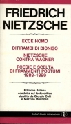 Ecce homo, Ditirambi di Dioniso, Nietzsche contra Wagner, poesie