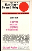 Il diritto naturale: problemi e chiarimenti