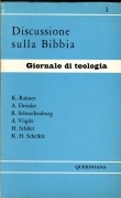 Discussione sulla Bibbia