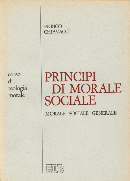 Prinicipi di morale sociale