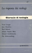 La risposta dei teologi. Giornale di teologia