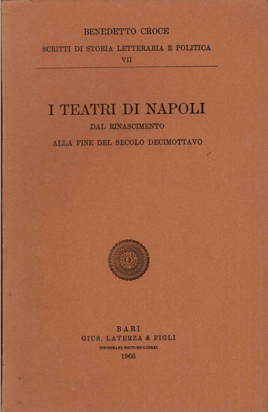 I Teatri Di Napoli Dal Rinascimento Alla Fine Del Secolo …